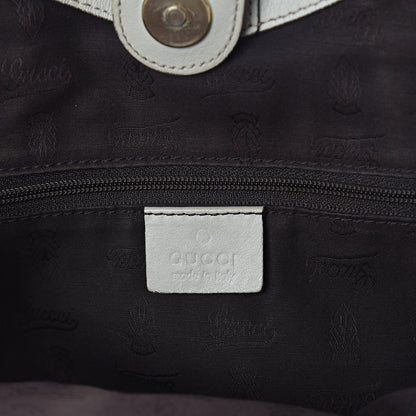 Gucci Guccissima Medium Sukey Tote Mystic White 6 of 9