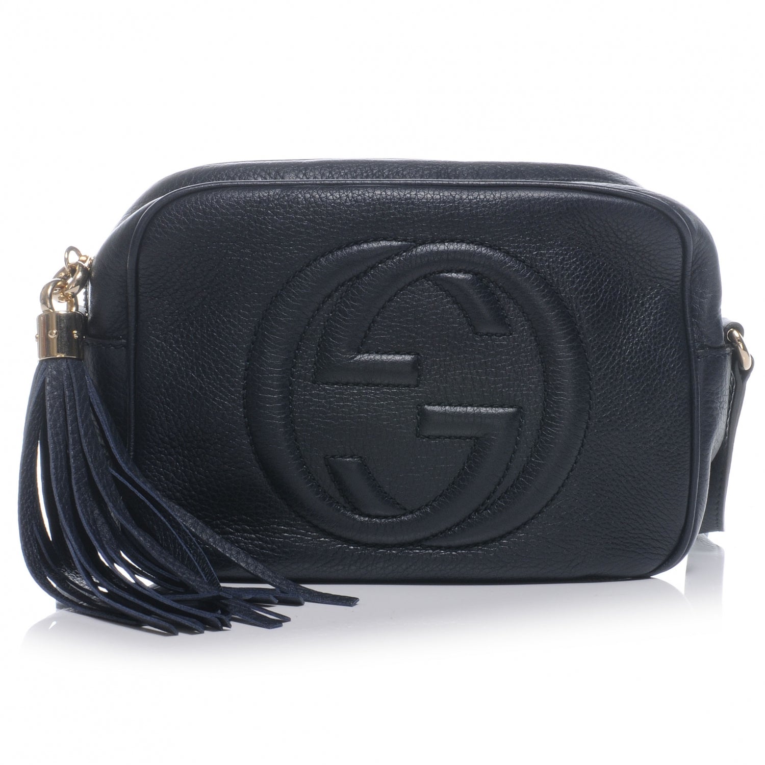 Gucci Pebbled Calfskin Small Soho Disco Bag Black 1 of 7