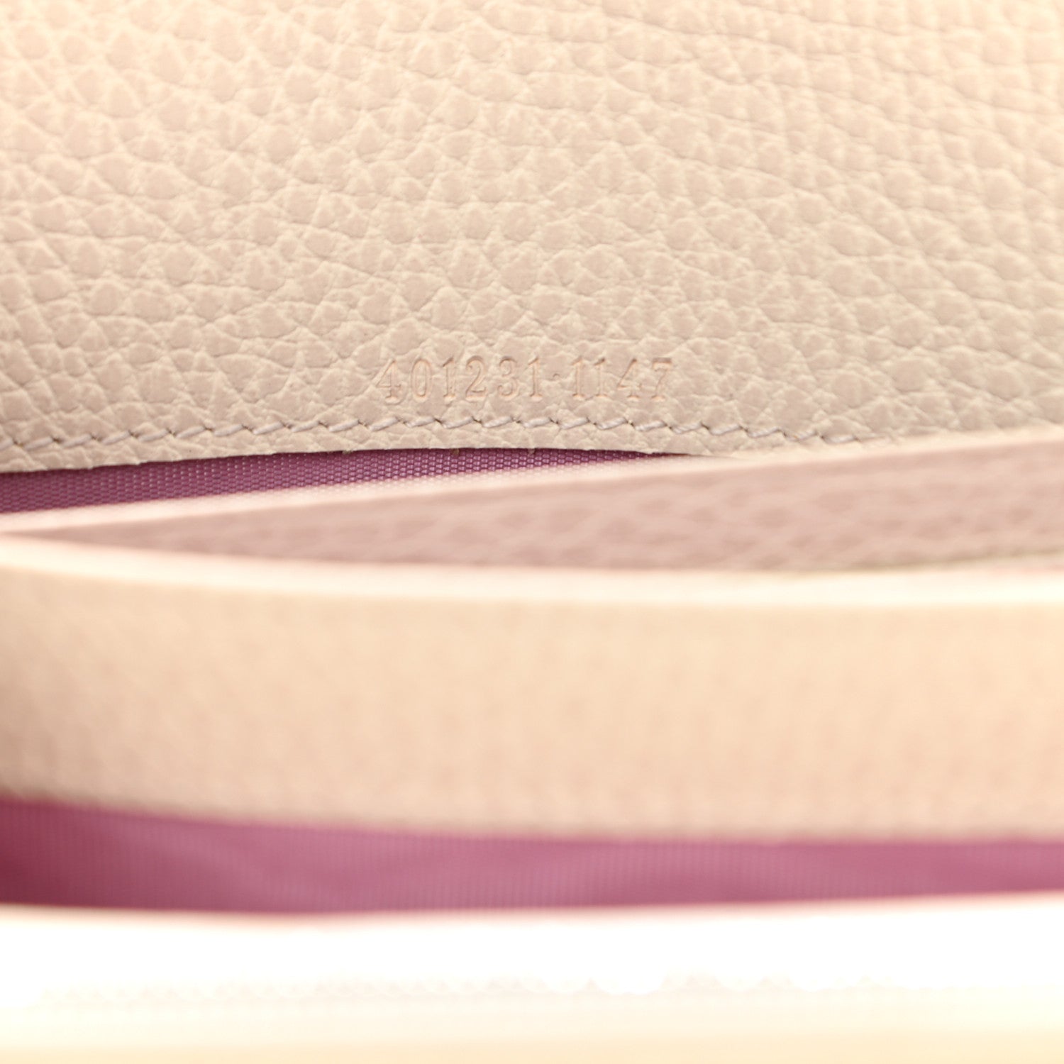 Gucci Dollar Calfskin Mini Dionysus Chain Wallet Mystic White 7 of 11