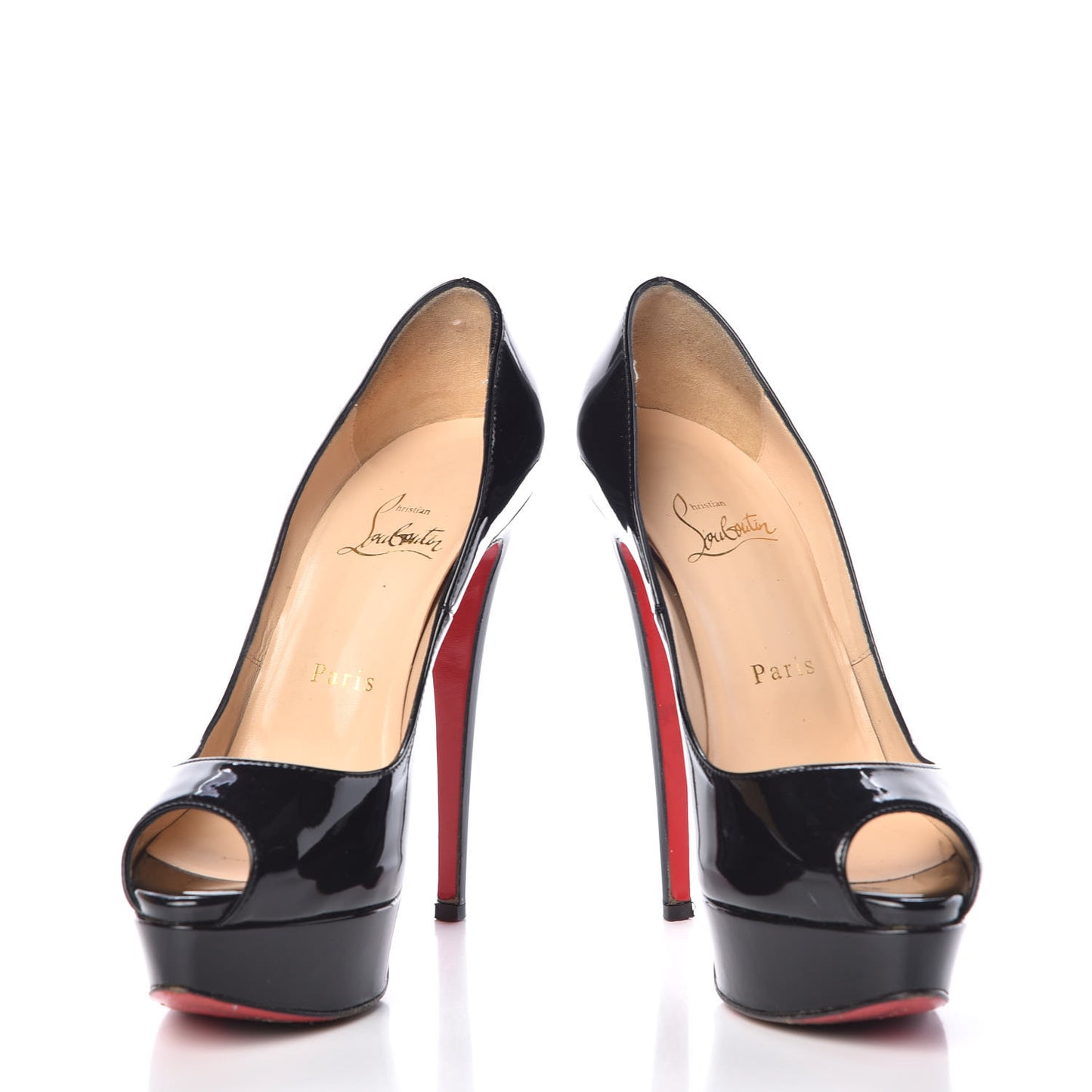 Patent Lady Peep 150 Pumps 36.5 Black