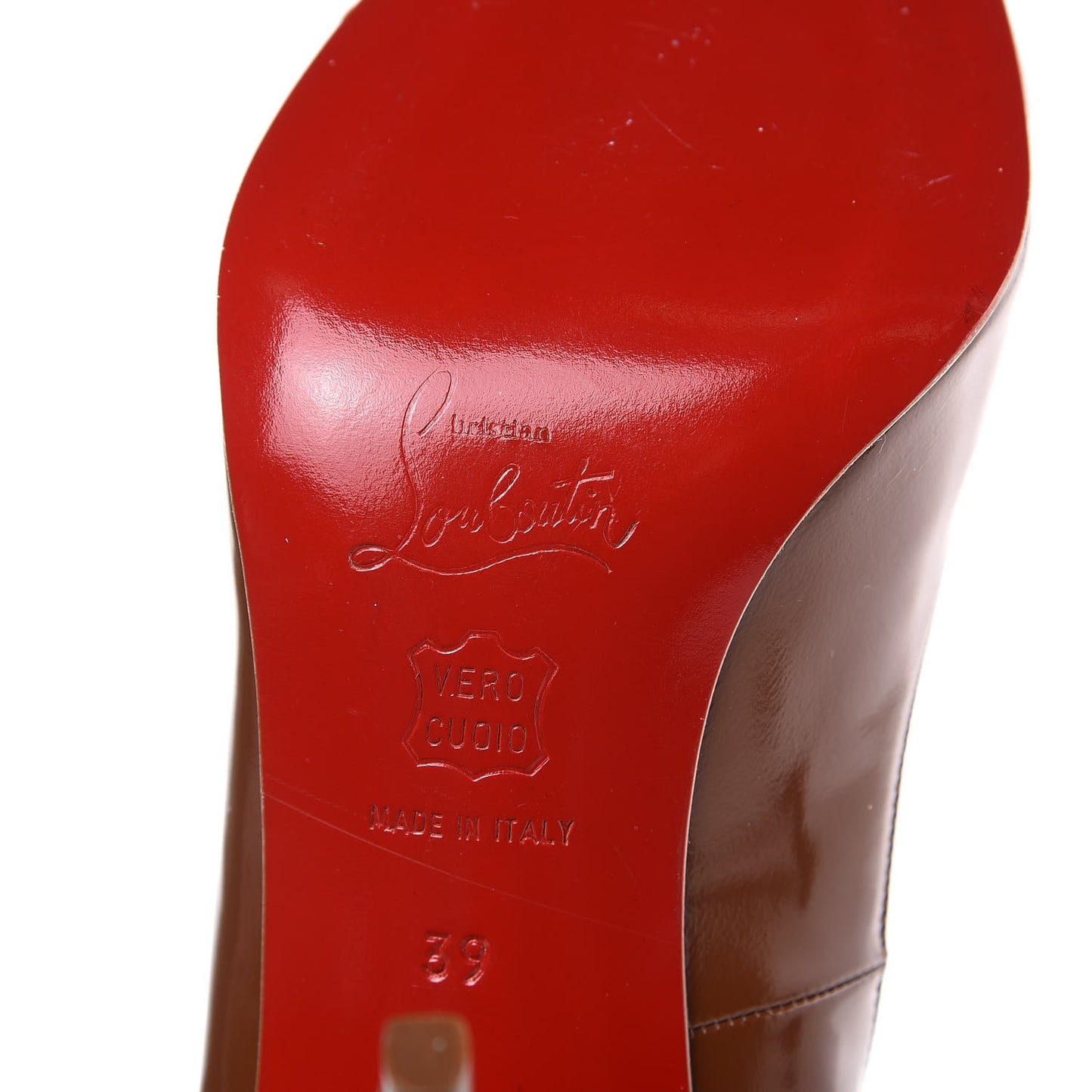 Patent Moon Bow 100 Peep Toe Pumps 39 Brown