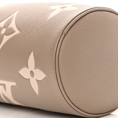 Louis Vuitton Empreinte Monogram Giant Papillon BB Tourterelle Cream 9 of 9