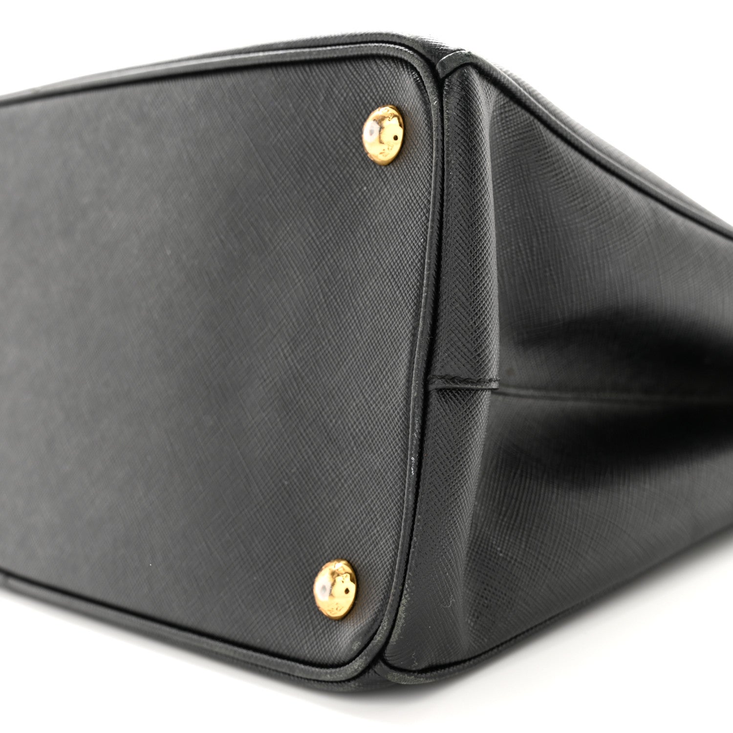 Prada Saffiano Lux Medium Double Zip Tote Black 10 of 21