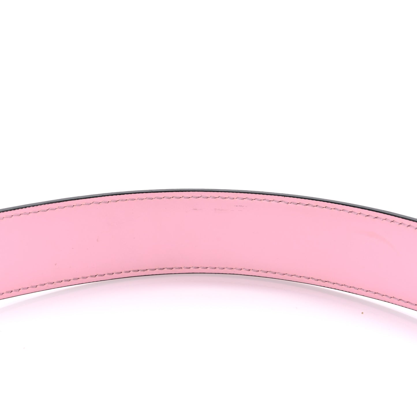 Calfskin Trifolio Shoulder Bag Cheerleader Pink