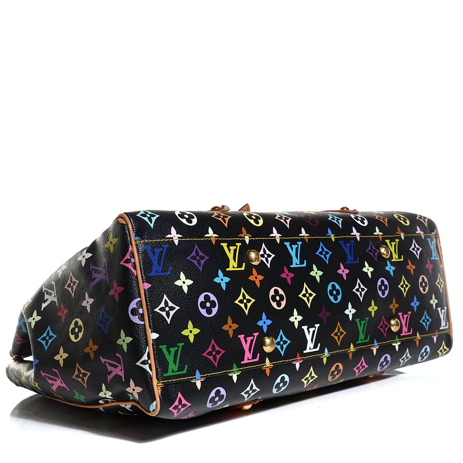 Louis Vuitton Monogram Multicolor Aurelia GM Black 4 of 7