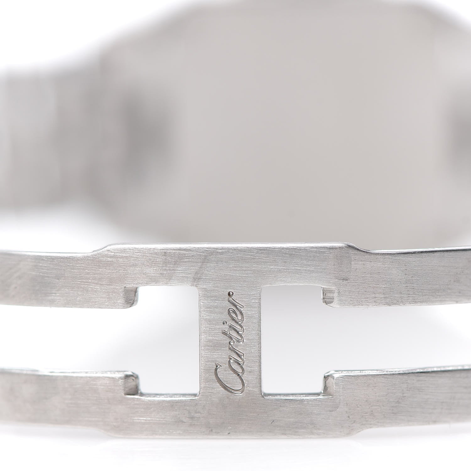 Cartier Stainless Steel 20mm Santos Demoiselle Quartz Watch 7 of 9