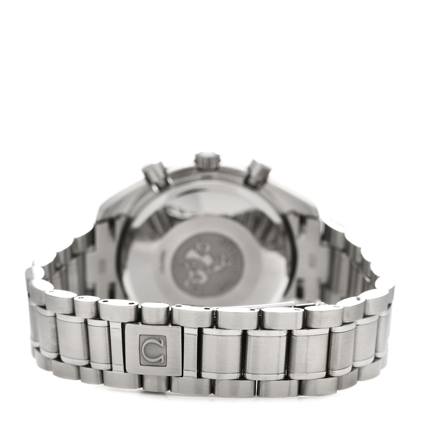 Stainless Steel 39mm Speedmaster Chronograph Automatic Watch Black 3513.50