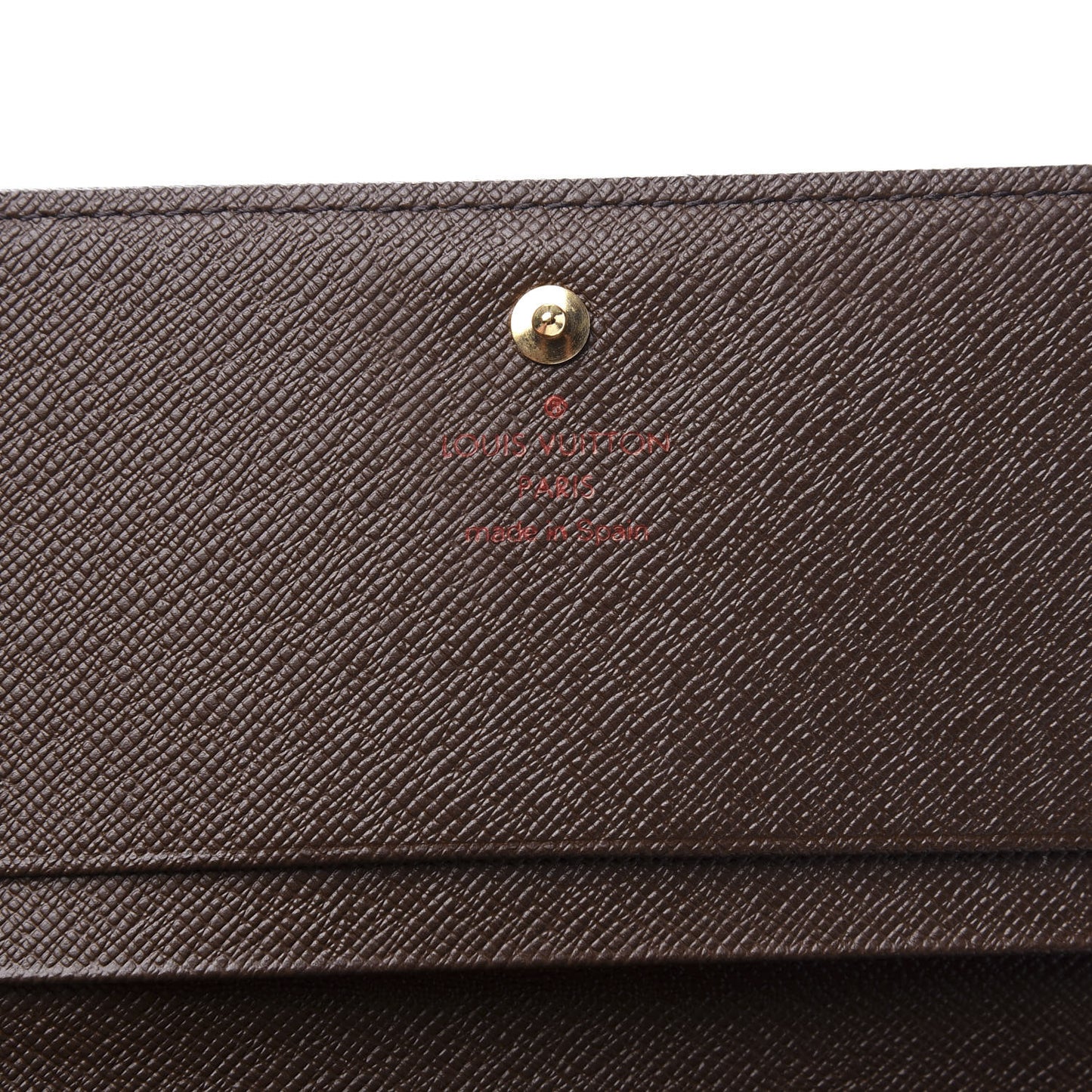 Damier Ebene Porte-Monnaie Billets Tresor Wallet
