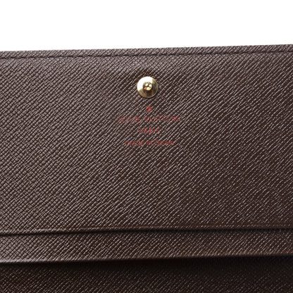 Louis Vuitton Damier Ebene Porte-Monnaie Billets Tresor Wallet 5 of 7
