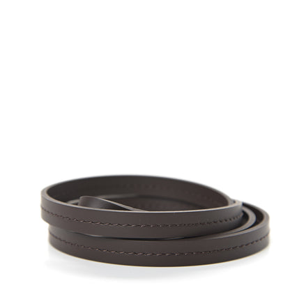 Louis Vuitton Calfskin 12mm Favorite Long Strap Brown 2 of 2