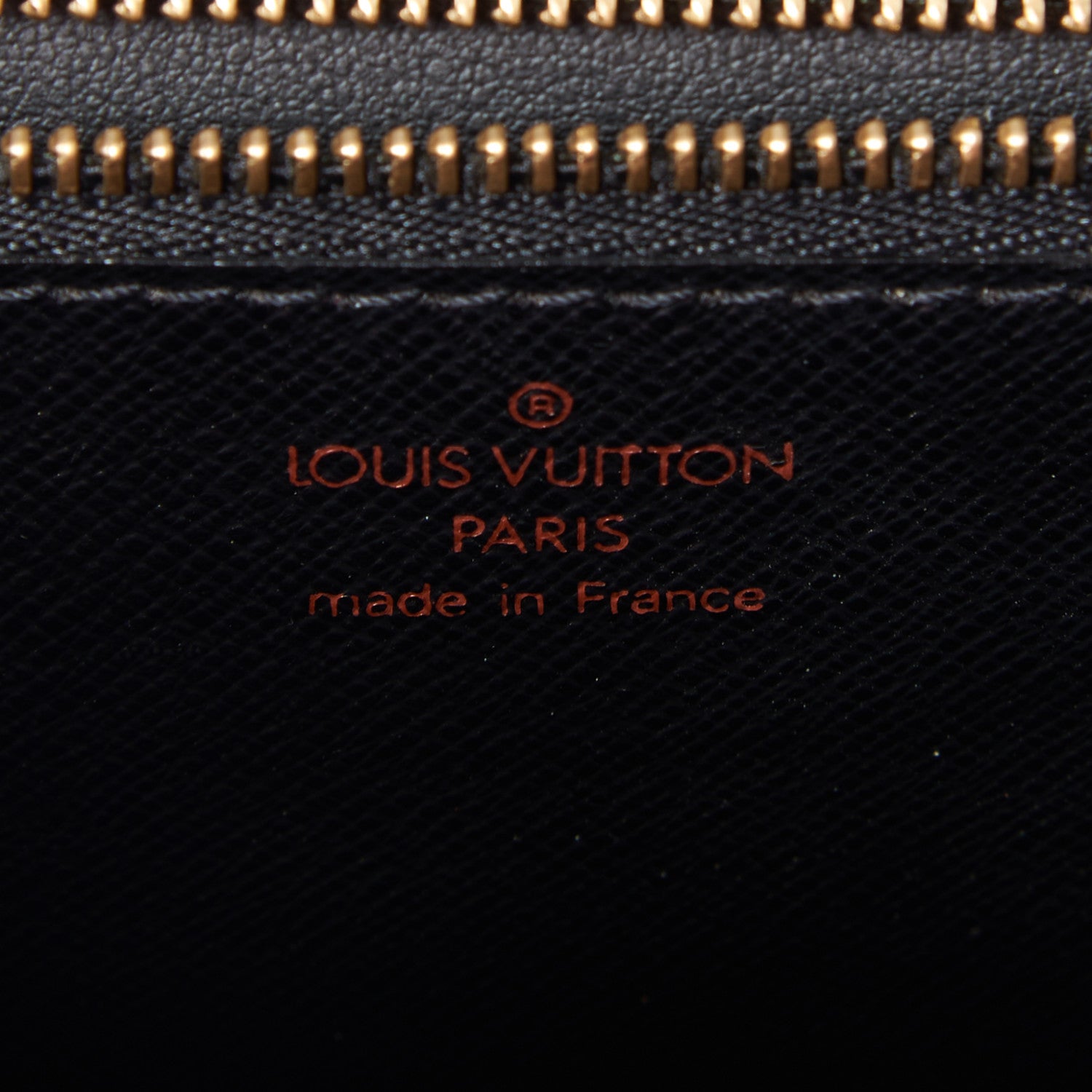 Louis Vuitton Epi Pochette Sellier Dragonne Clutch Black 8 of 8