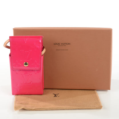 Louis Vuitton Vernis Greene Phone Case Fuchsia 5 of 8