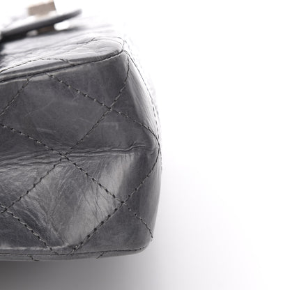 Chanel Aged Calfskin Quilted 50th Anniversary 2.55 Reissue 227 Flap Grey 13 of 17