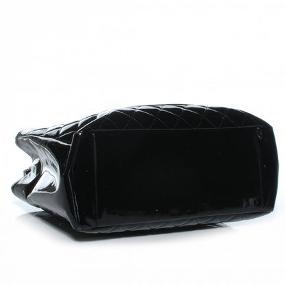 Chanel Patent Grand Shopping Tote GST Black 4 of 7
