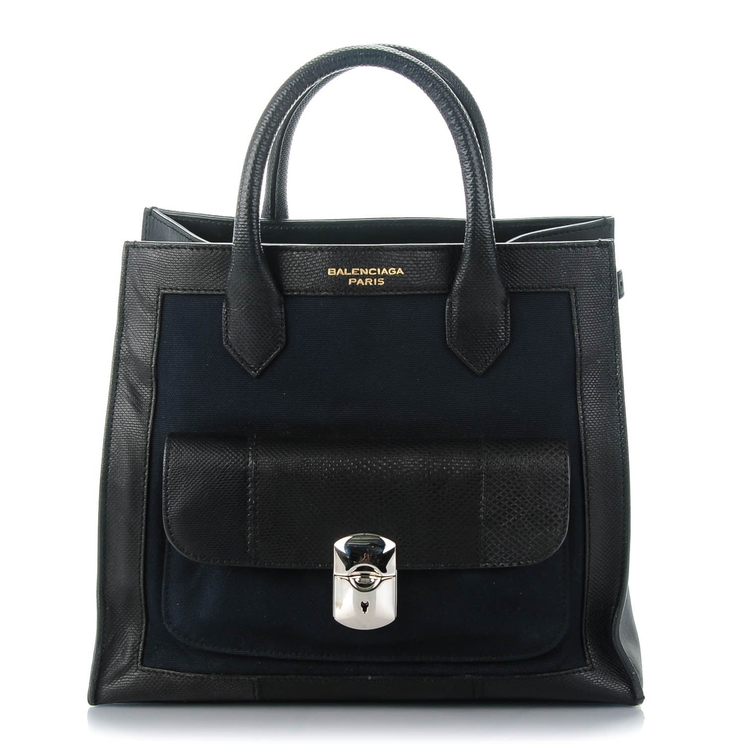 Balenciaga Karung Canvas Padlock All Afternoon Black 1 of 7