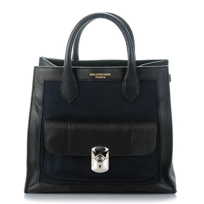 Balenciaga Karung Canvas Padlock All Afternoon Black 1 of 7