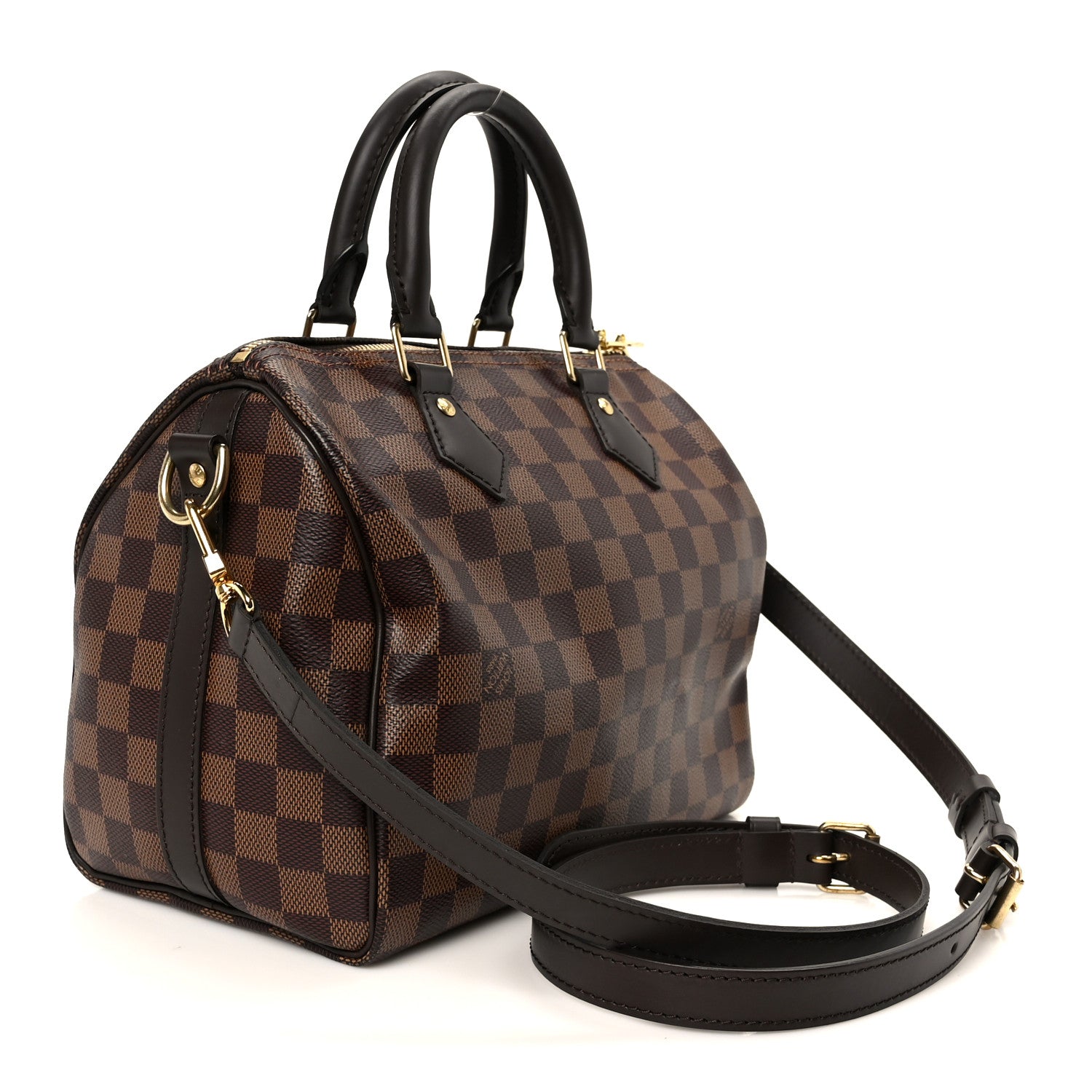 Louis Vuitton Damier Ebene Speedy Bandouliere 25 3 of 11