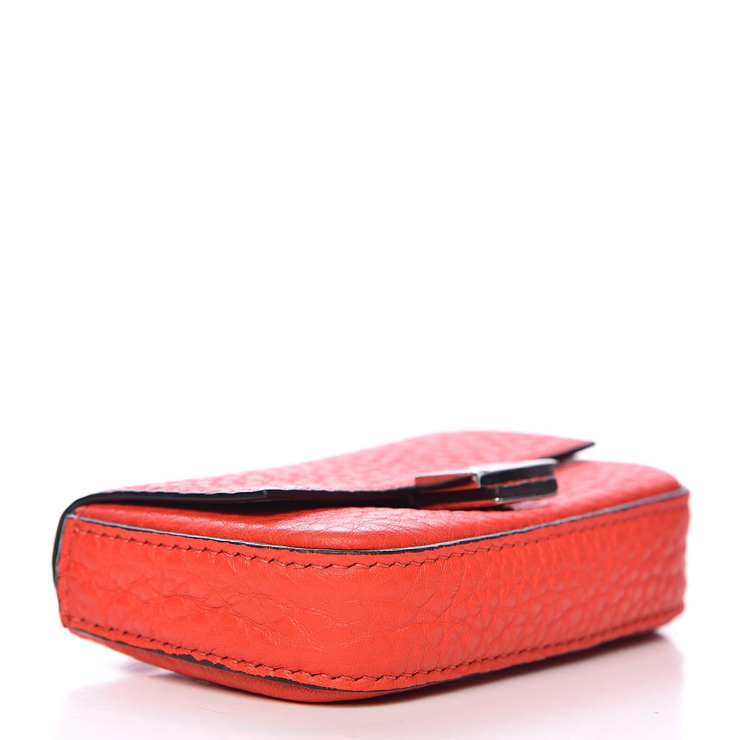 Cuoio Romano Micro Baguette Charm Papavero