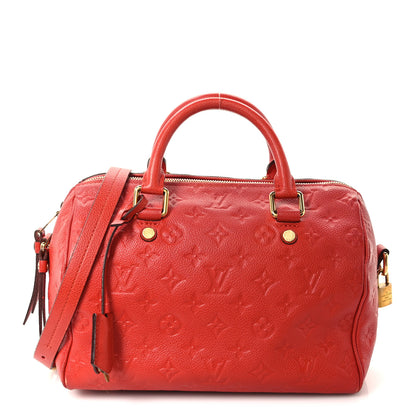 Louis Vuitton Empreinte Speedy Bandouliere 25 Cherry 1 of 9