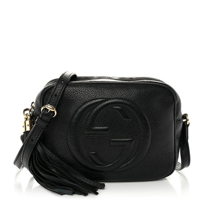 Gucci Pebbled Calfskin Small Soho Disco Bag Black 1 of 12