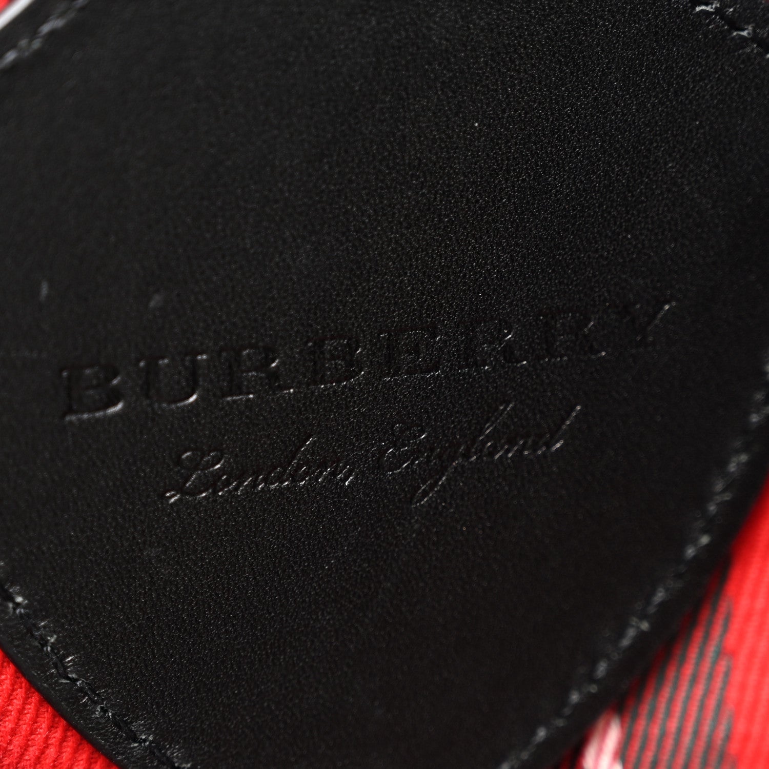 Burberry Vintage Check Medium The Giant Reversible Tote Antique Yellow Bright Red 11 of 20