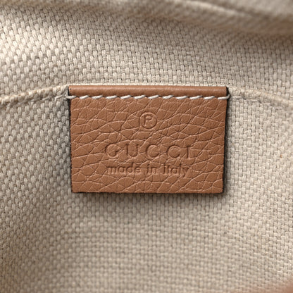 Gucci Pebbled Calfskin Small Soho Disco Bag Camelia 6 of 15