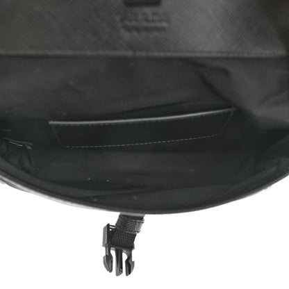 Prada Re-Nylon Saffiano Smartphone Case Crossbody Black 5 of 9