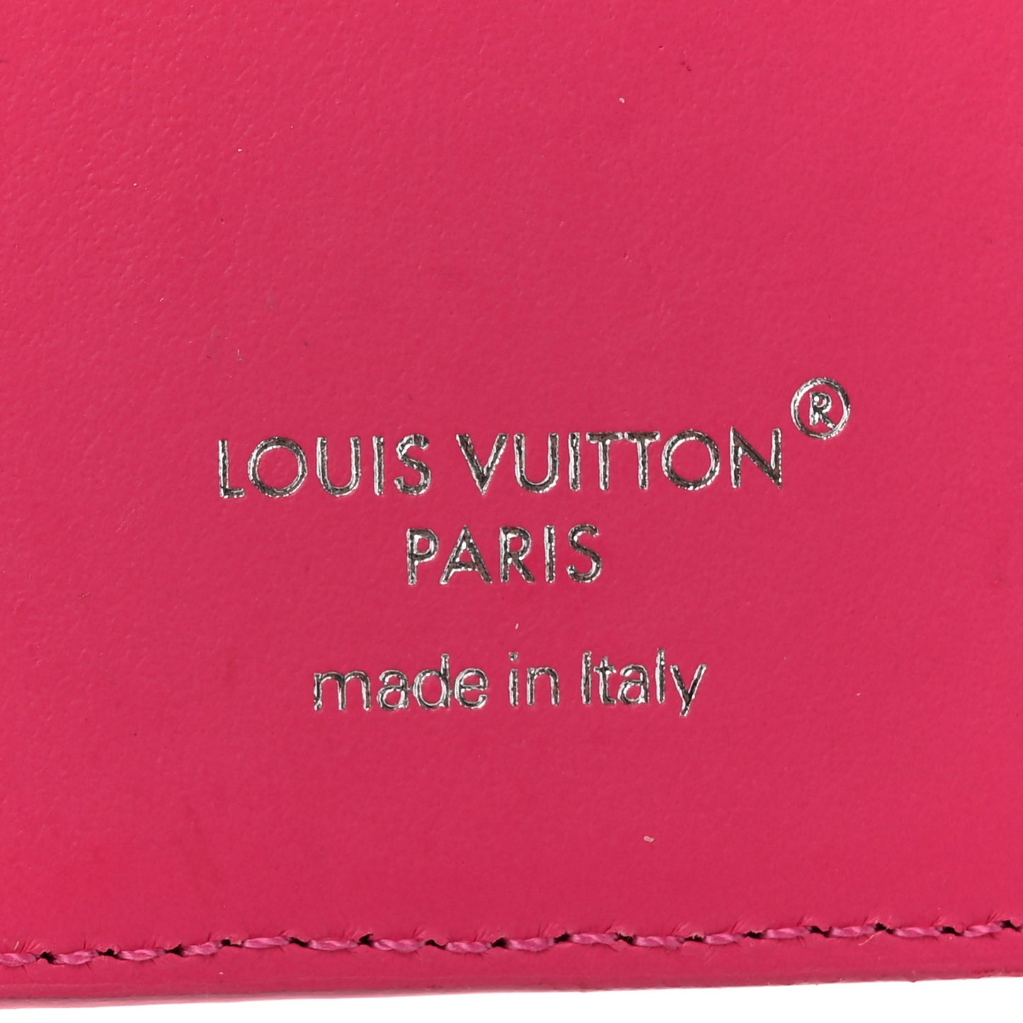 Monogram Porte-Cartes Magnet Pondichery Pink