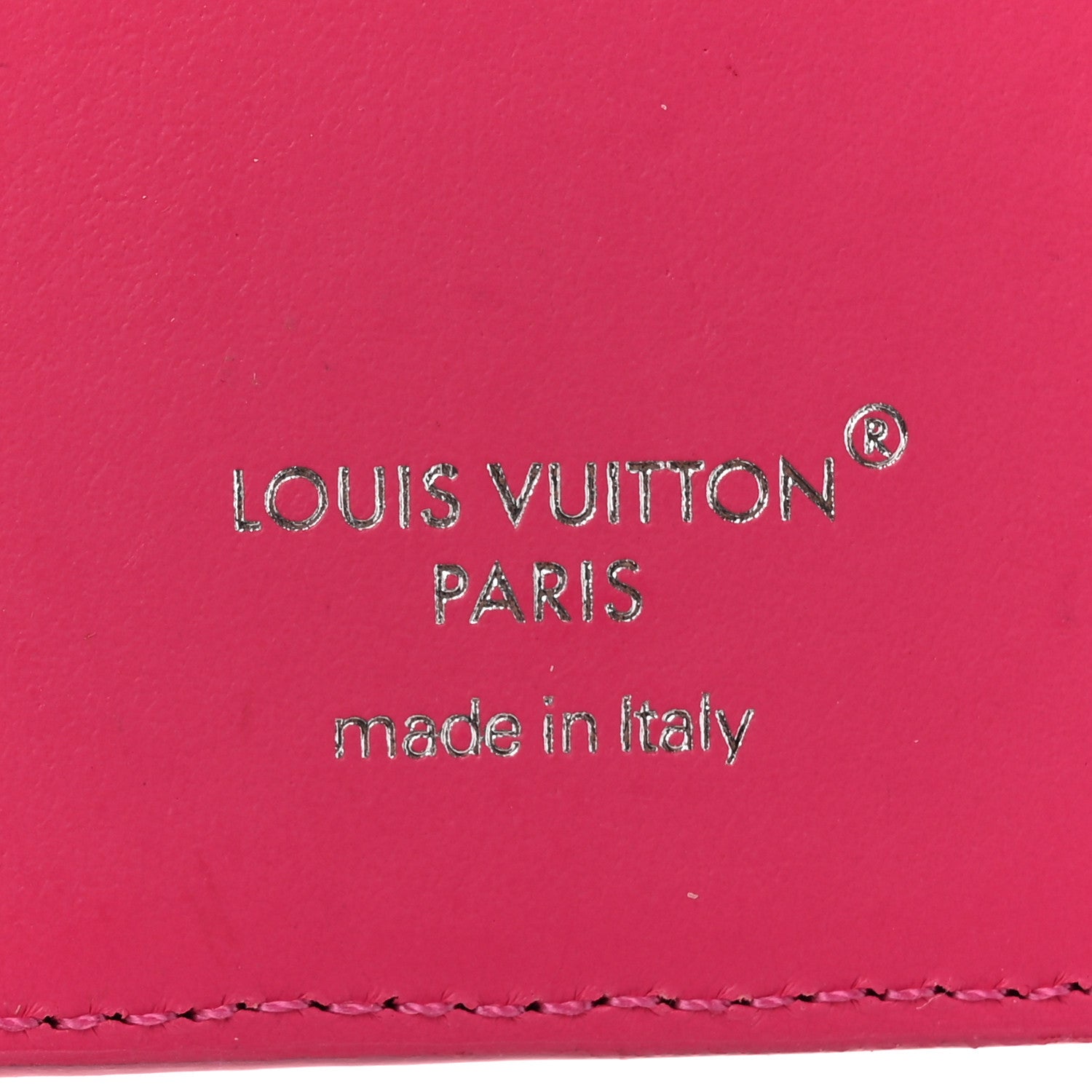 Louis Vuitton Monogram Porte-Cartes Magnet Pondichery Pink 5 of 6