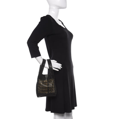 Alexander Wang Crystal Mini Wanglock Shopper Black 2 of 10