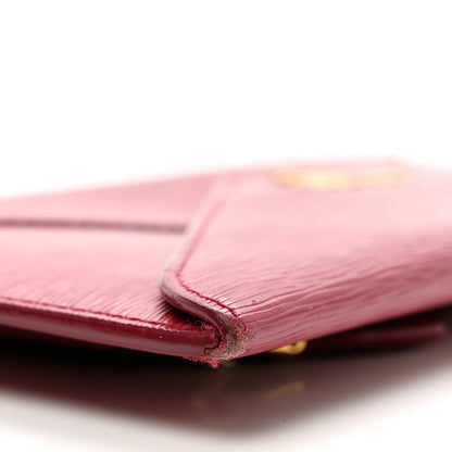 Prada Vitello Move Envelope Wallet Ibisco 8 of 9