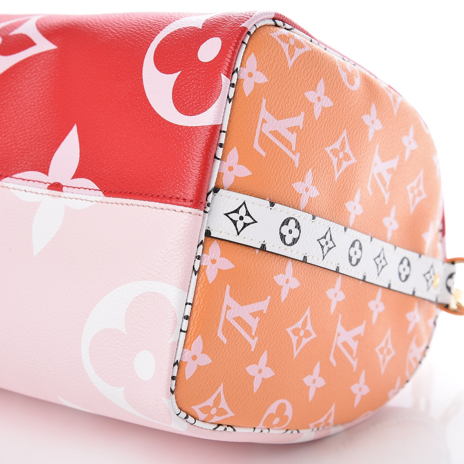 Louis Vuitton Monogram Giant Speedy Bandouliere 30 Rouge 10 of 11