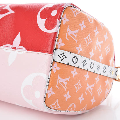 Louis Vuitton Monogram Giant Speedy Bandouliere 30 Rouge 10 of 11