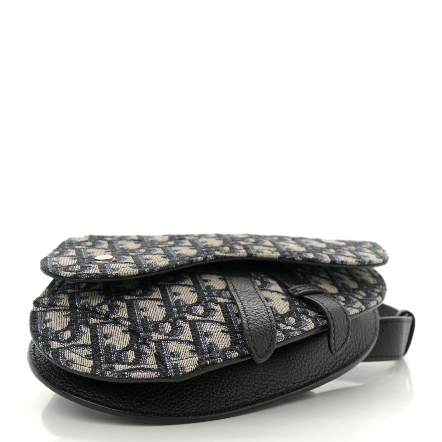 Christian Dior HOMME Oblique Saddle Belt Bag Blue 4 of 9