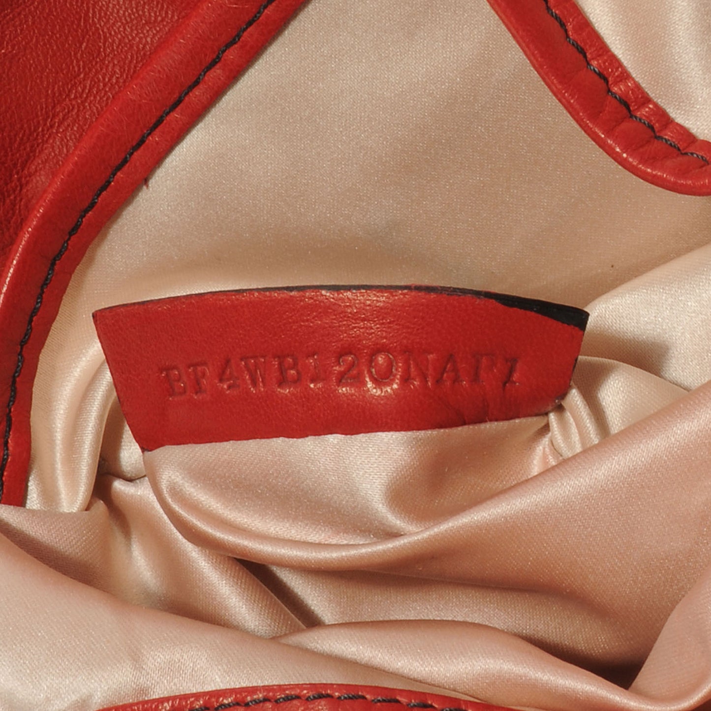 Nappa Petale Large Tote Red