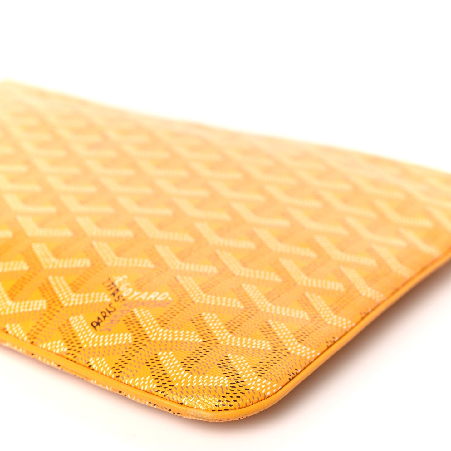 Goyardine Senat Pochette MM Yellow