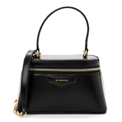 Givenchy Box Calfskin Antigona Vanity Bag With Chain Black 1 of 9
