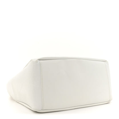 Balenciaga Calfskin Monaco Sling Shoulder Bag White 8 of 37