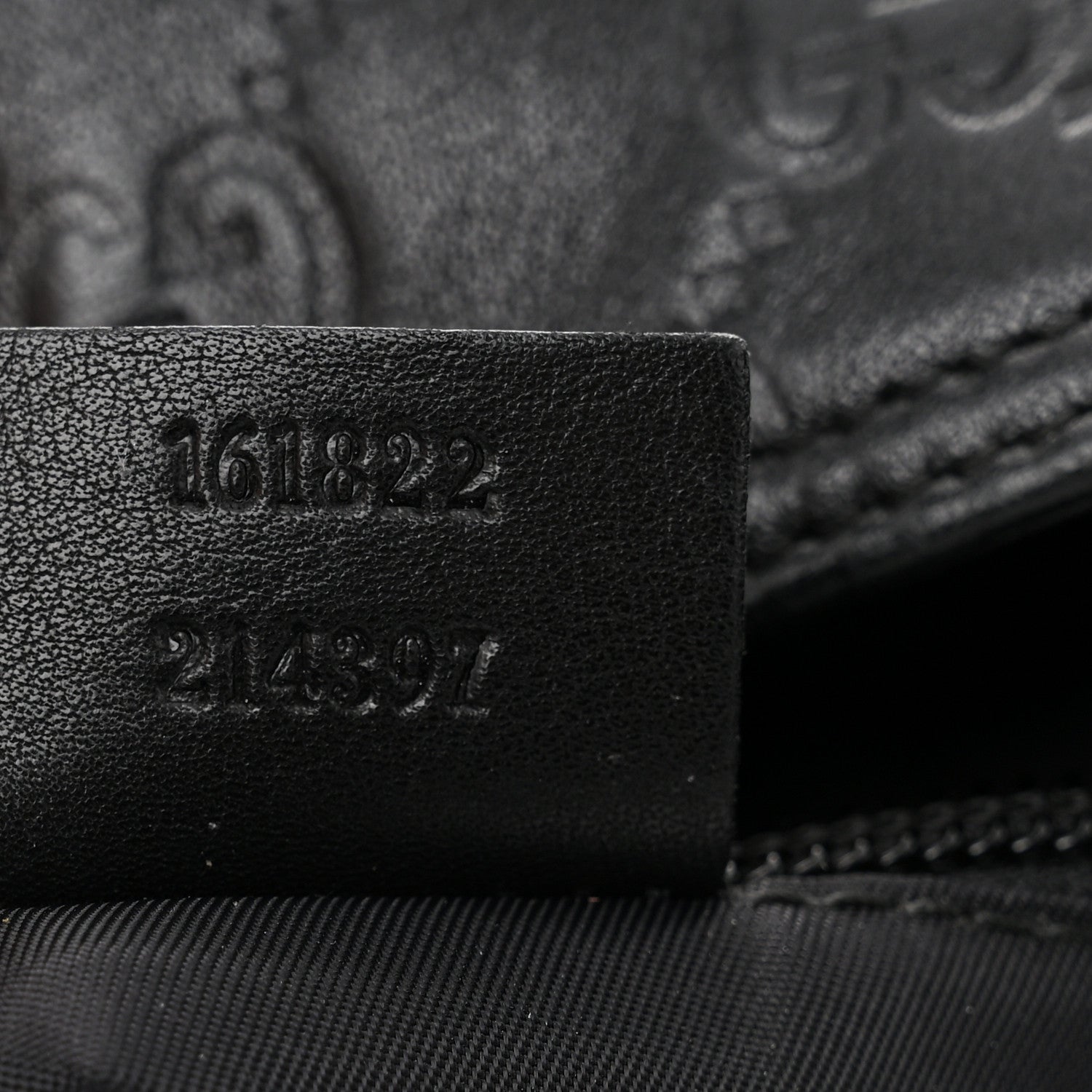 Gucci Guccissima Nylon Messenger Bag Black 7 of 10