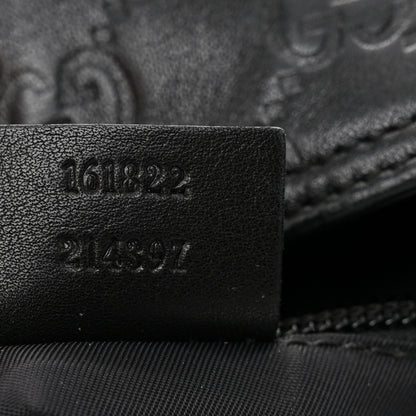 Gucci Guccissima Nylon Messenger Bag Black 7 of 10