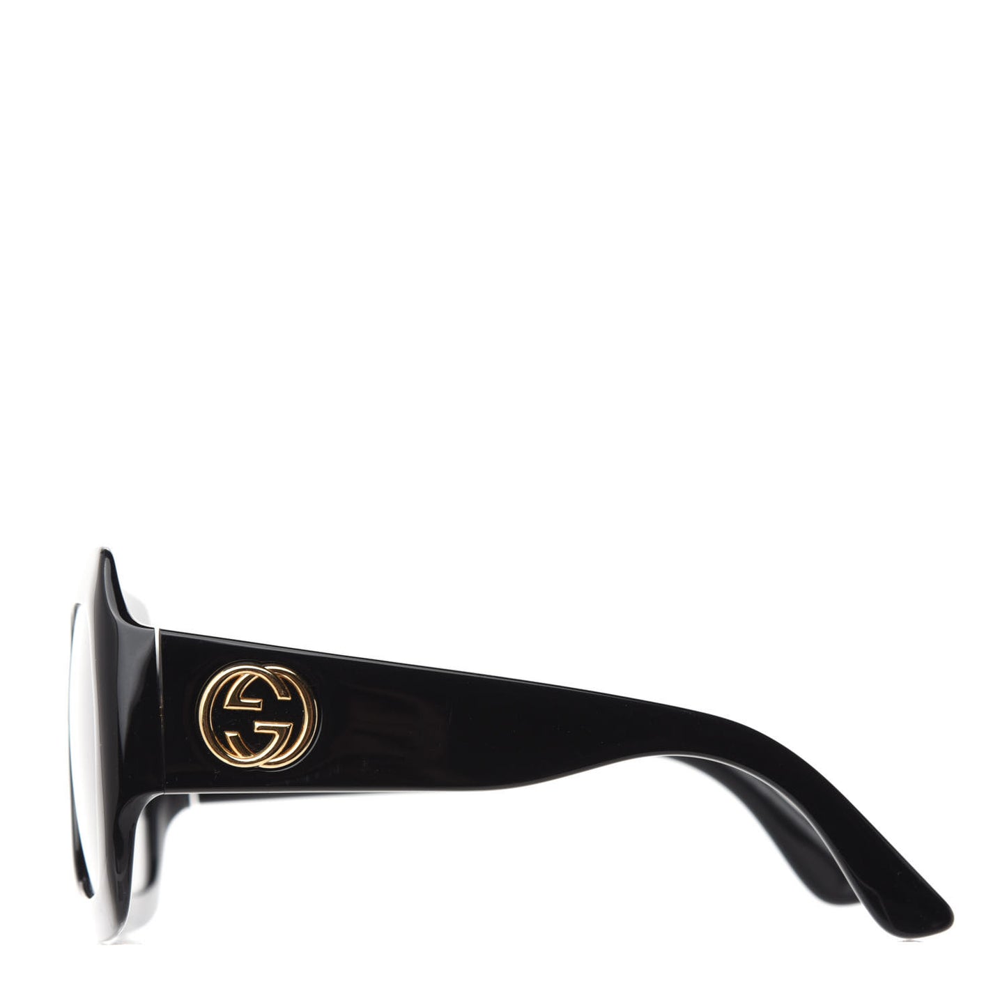 Acetate Square Frame Sunglasses GG0053S Black