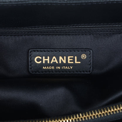 Chanel Caviar Quilted Grand Shopping Tote GST Black 6 of 7