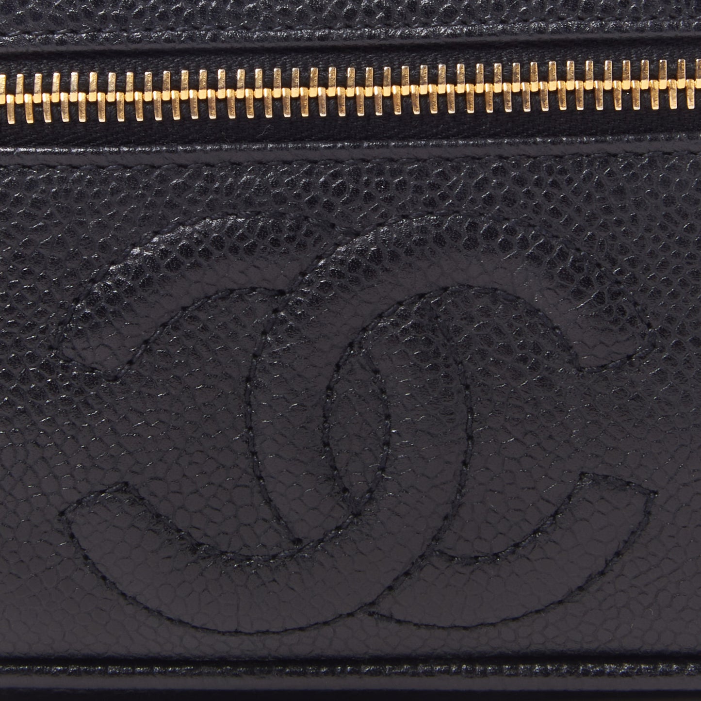 Caviar Vanity Cosmetic Case Black