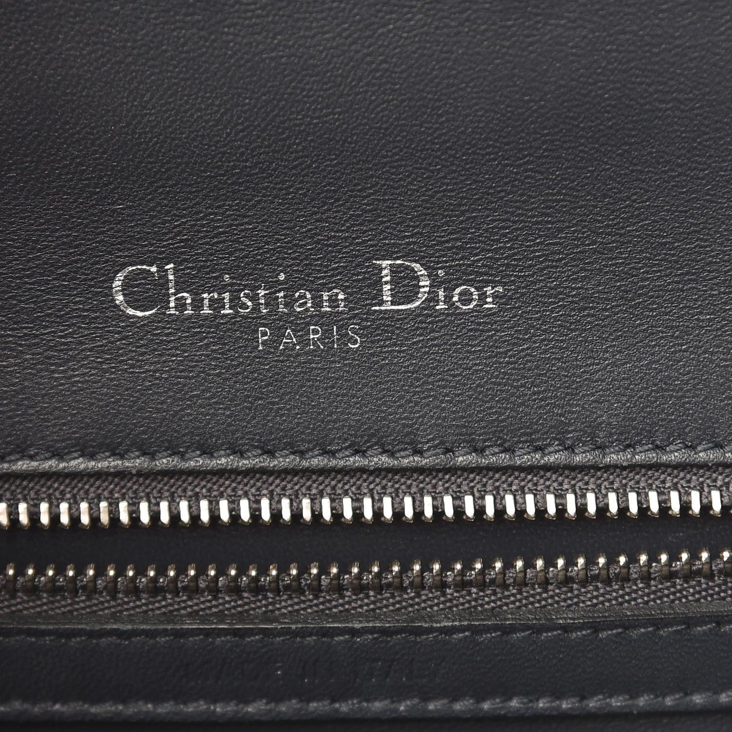 Christian Dior Metallic Patent Micro-Cannage Small Diorama Flap Bag Azur 6 of 13