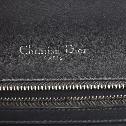 Christian Dior Metallic Patent Micro-Cannage Small Diorama Flap Bag Azur 6 of 13