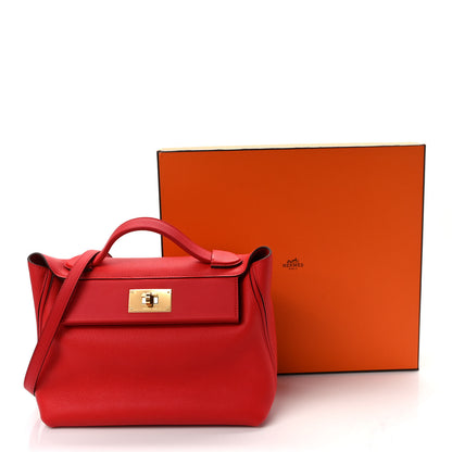 Hermes Togo Swift 24/24 29 Rouge Vif 8 of 8