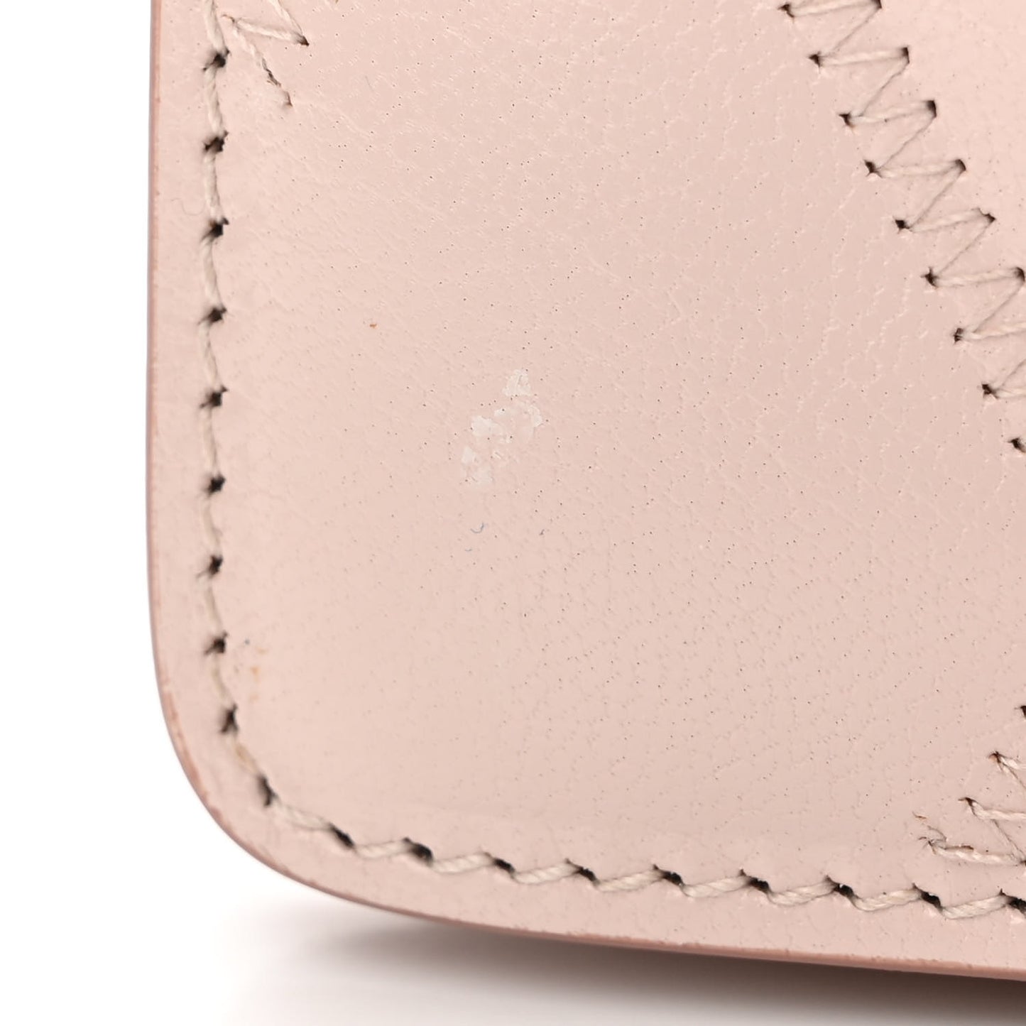 Goatskin Quilted GV3 Strap Wallet