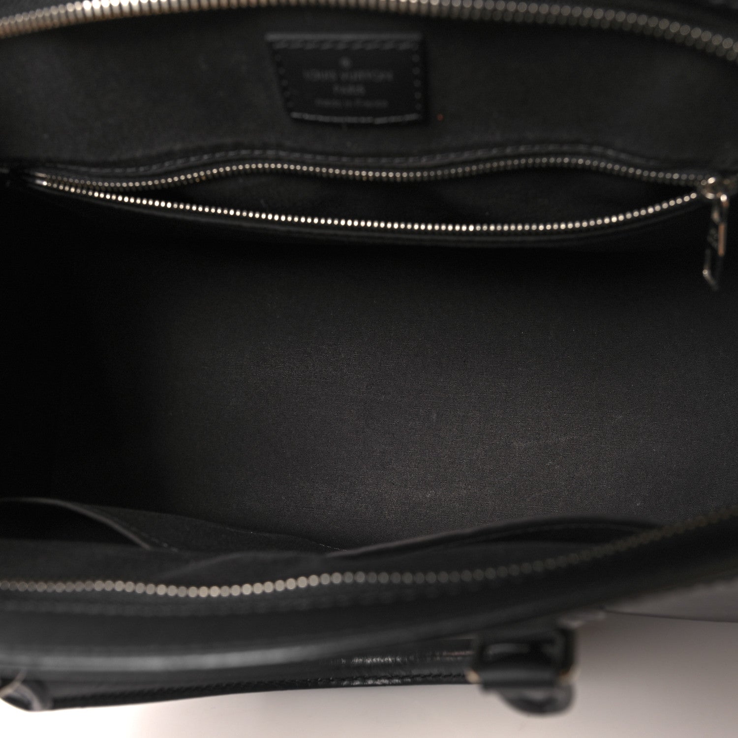 Louis Vuitton Epi Soufflot MM Black 5 of 9