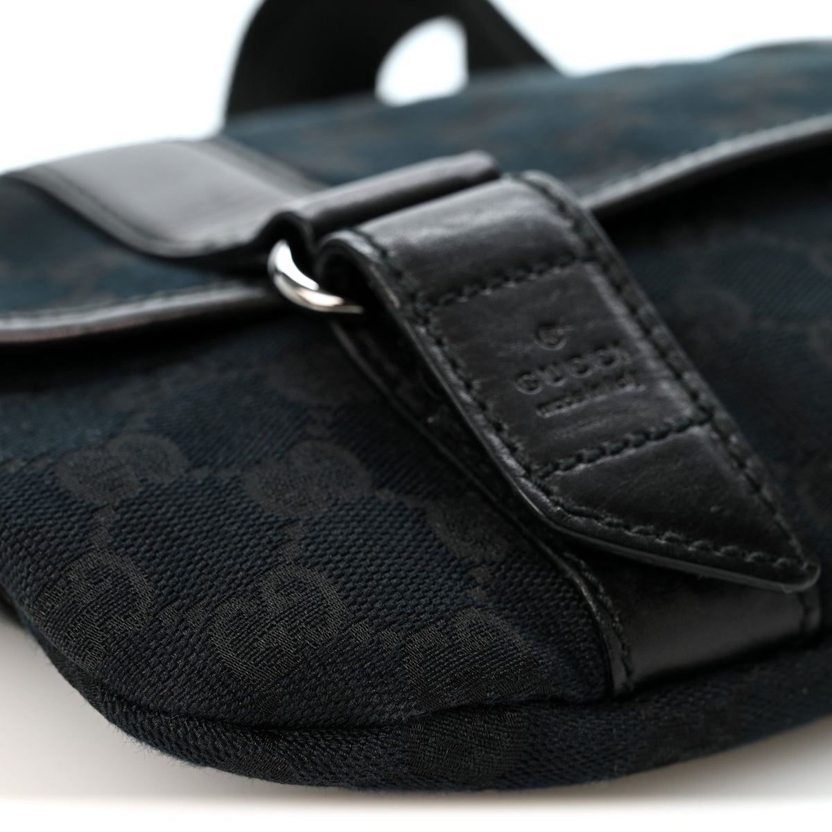 Monogram Waist Belt Bag Black