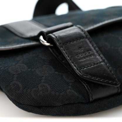 Gucci Monogram Waist Belt Bag Black 9 of 11